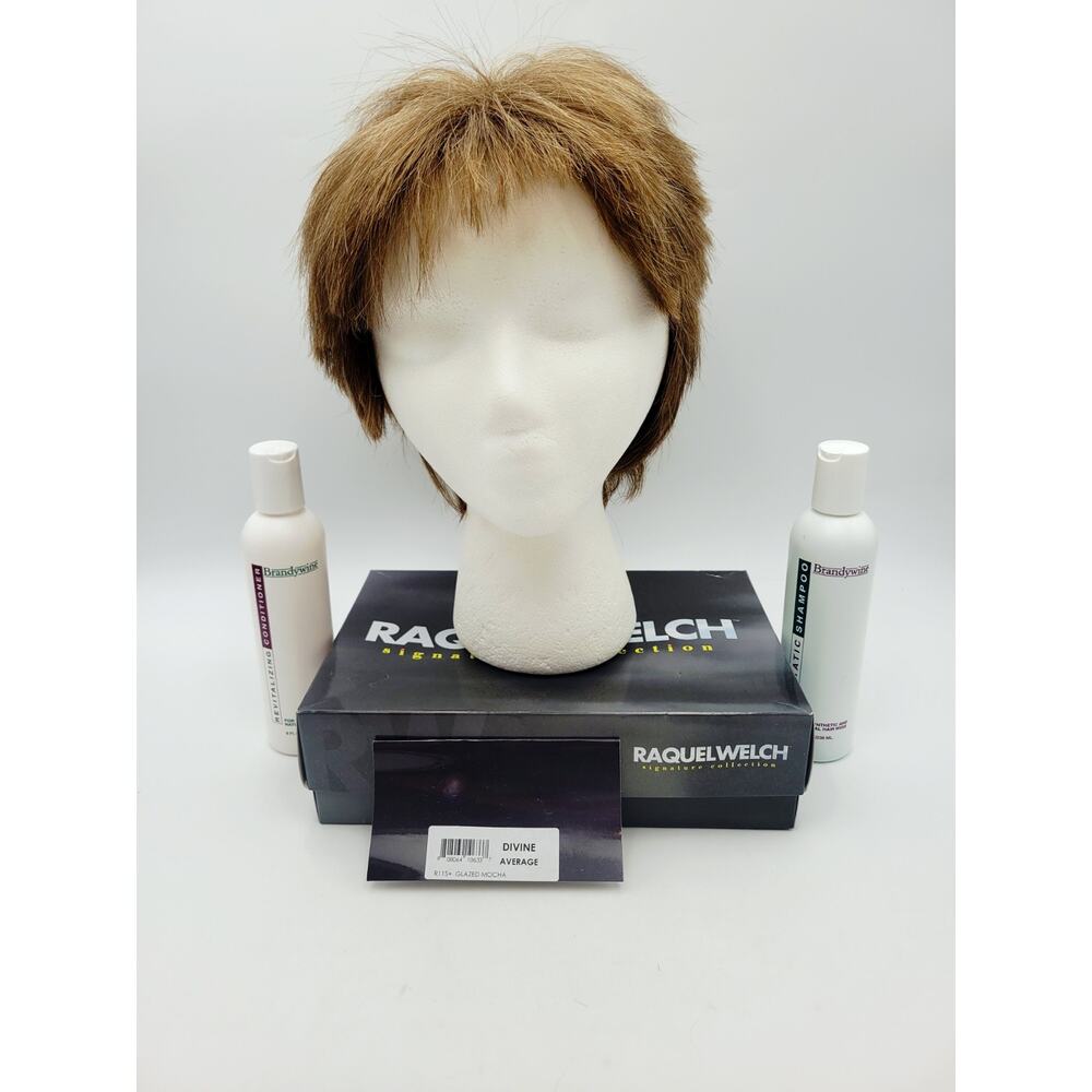 RAQUEL WELCH Wig Divine Average R11S+ Glazed Mocha W/Shampoo & Conditioner W/Box